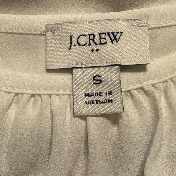 J. Crew Ruffled Long Sleeve Blouse - Picture 6 of 7